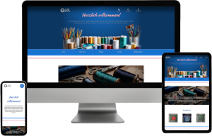 Printscreen der Website