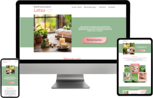 Printscreen der Website